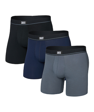 SAXX Men''s 3 pk BallPark Pouch® Essential Boxer Briefs