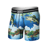 Caleçon boxeur en filet perméable à l'air pour hommes, Volt, SAXX Front_Angled_Left