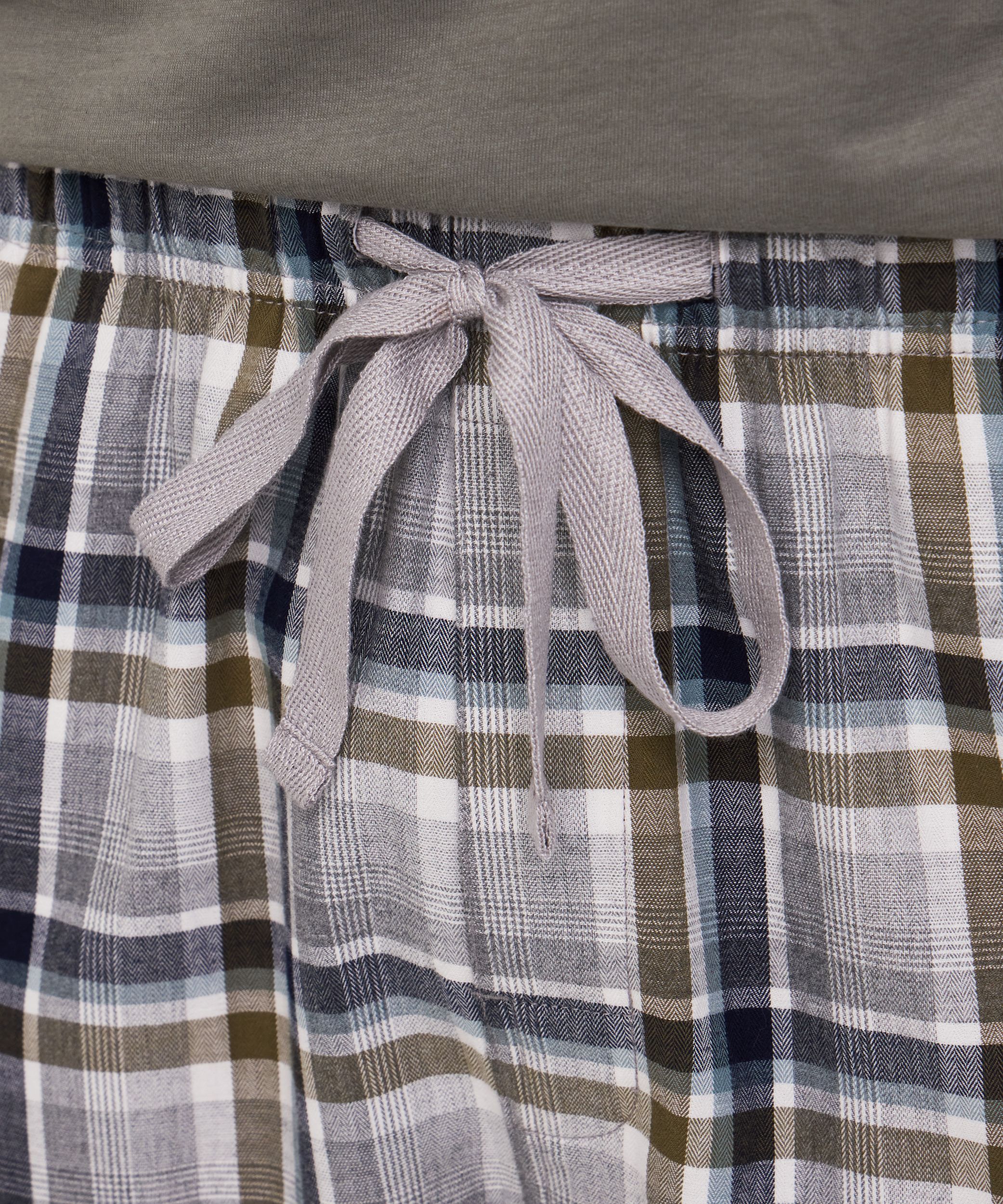 Pantalon de détente tissé à carreaux pour hommes, Denver Hayes