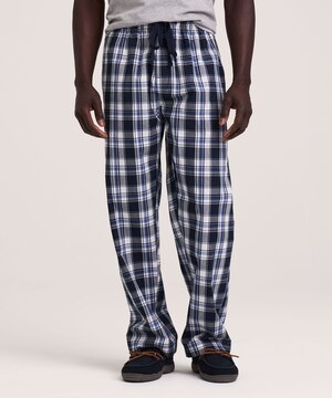 Denver Hayes Men's Woven Plaid Lounge Plant
