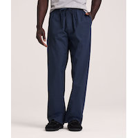Pantalon de détente tissé de couleur unie pour hommes, Denver Hayes Front_Flat
