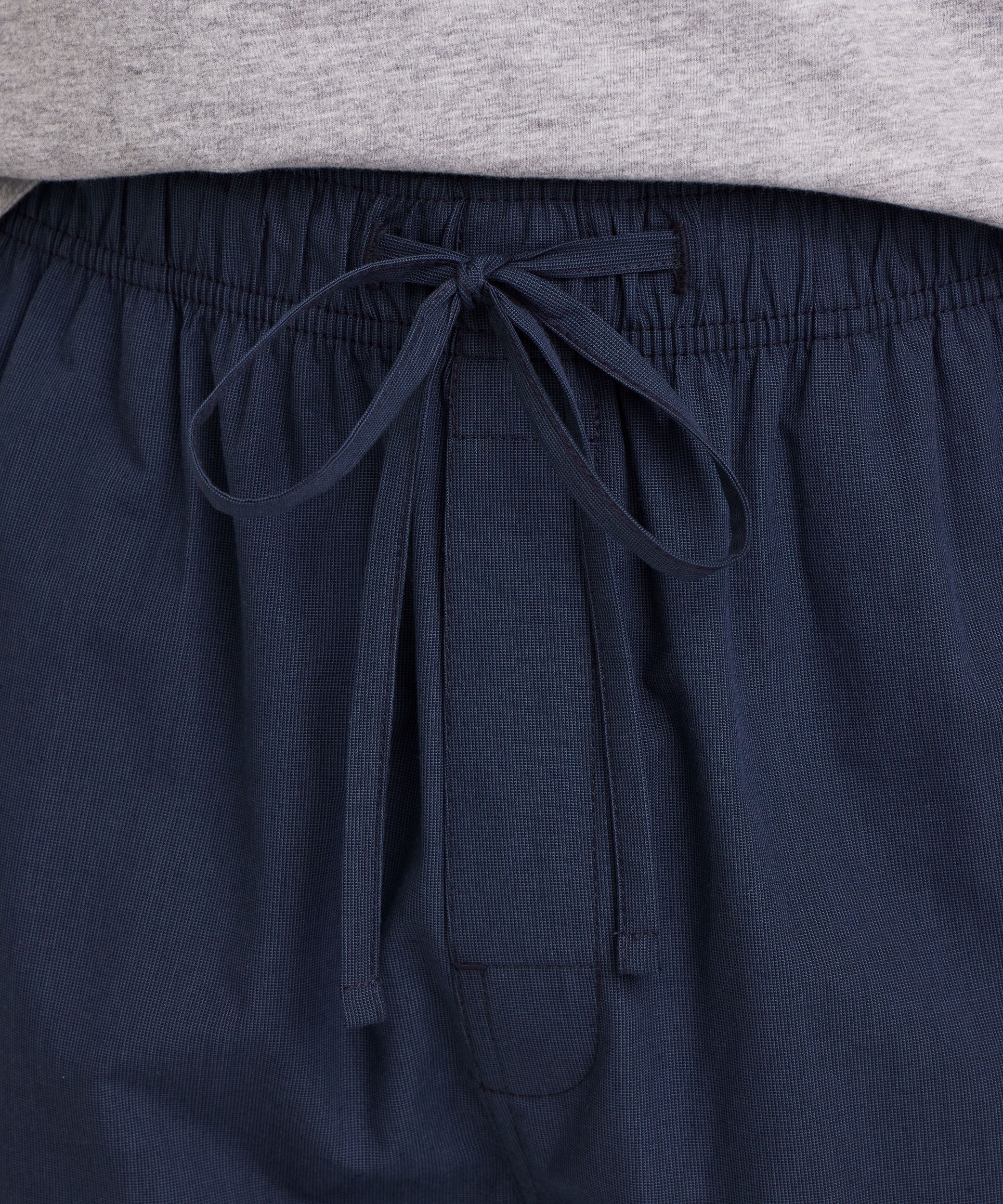 Pantalon de détente tissé de couleur unie pour hommes, Denver Hayes