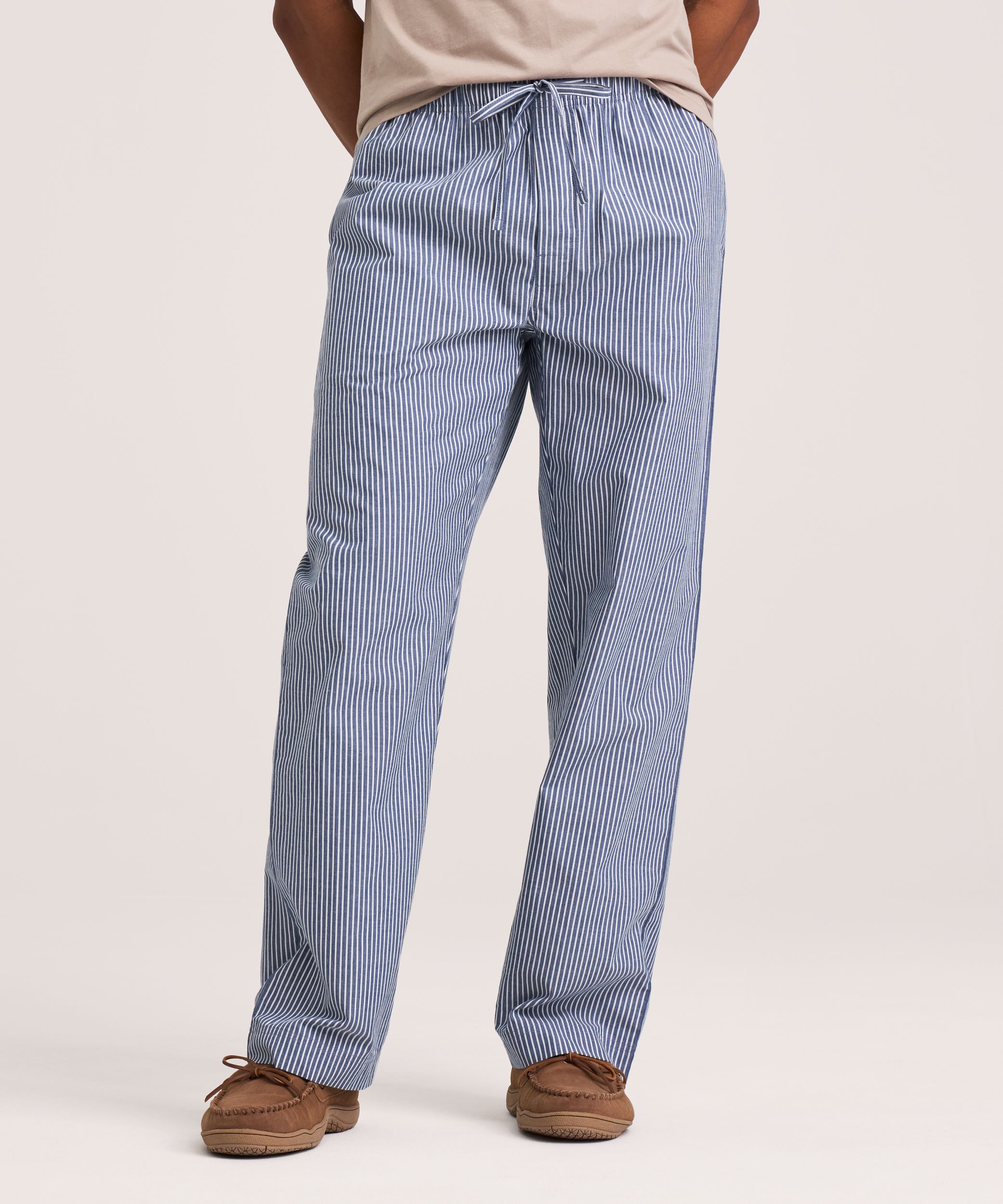 Pantalon de détente tissé rayé pour femmes, Denver Hayes