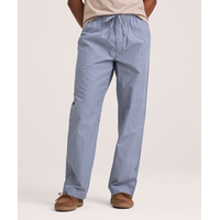 Pantalon de détente tissé rayé pour femmes, Denver Hayes Front_Flat