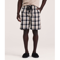 Short de détente tissé à carreaux pour hommes, Denver Hayes Front_Flat