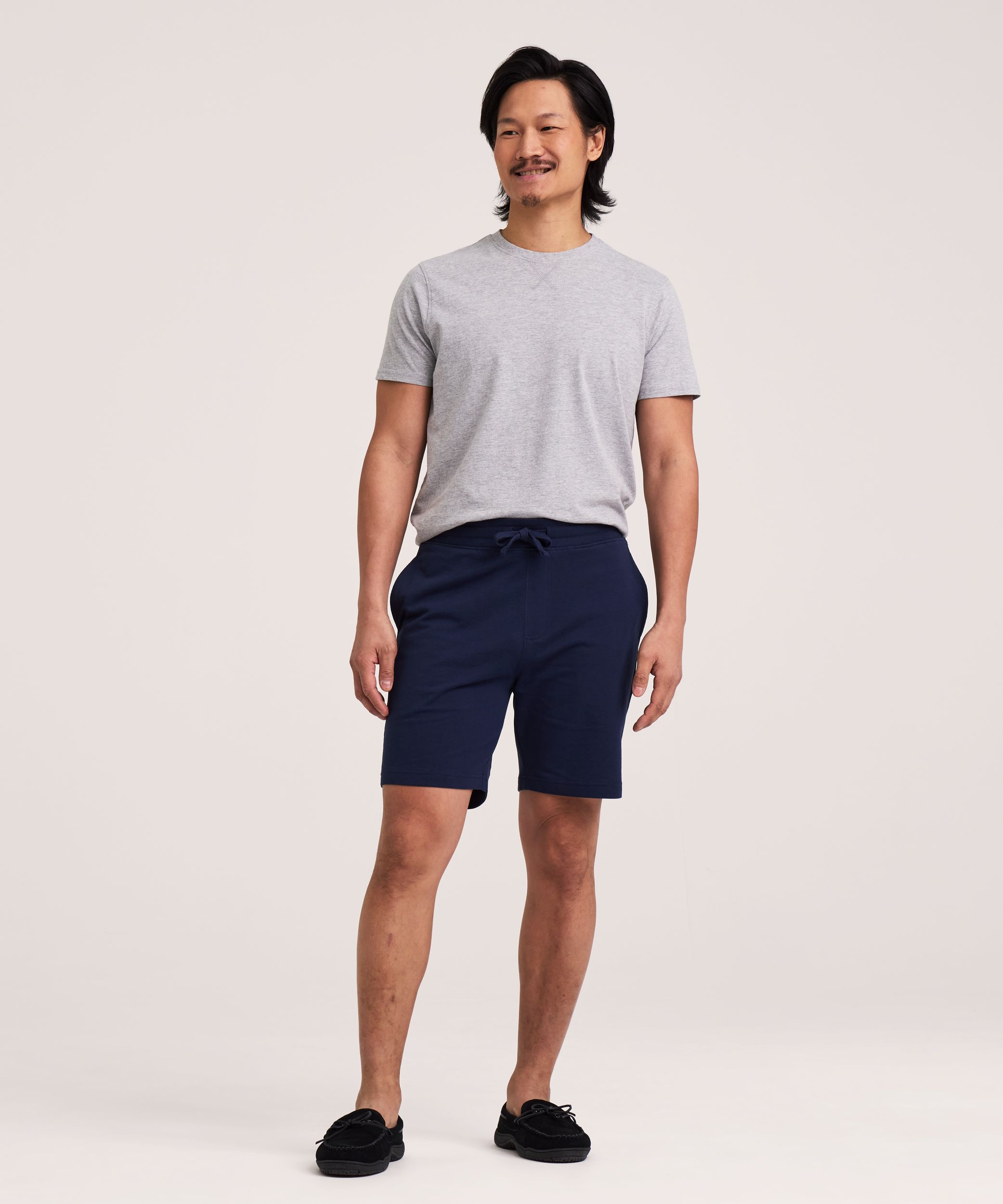 Short en tissu bouclette pour hommes, Denver Hayes