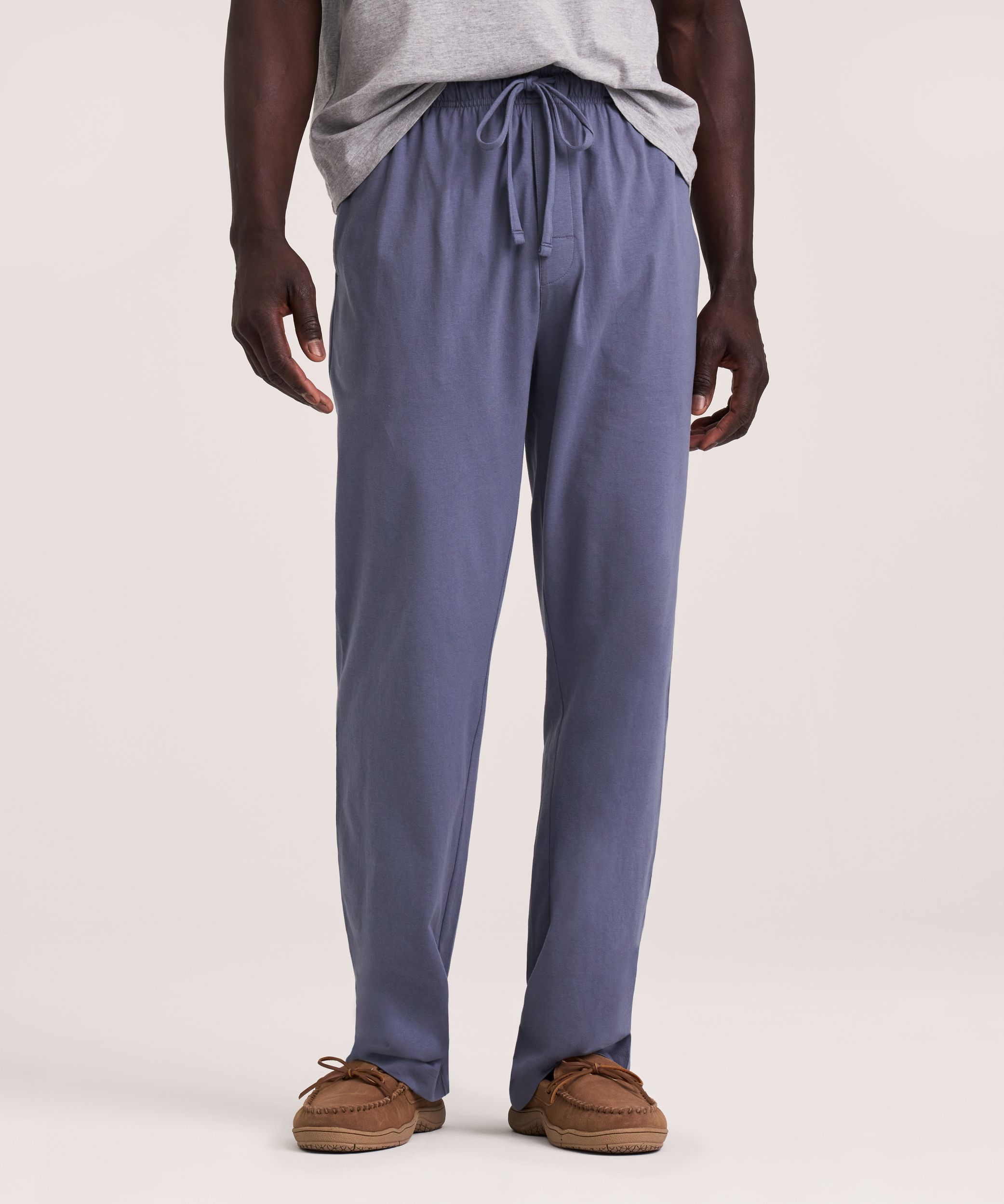 Denver Hayes Men's Jersey Solid Lounge Pant