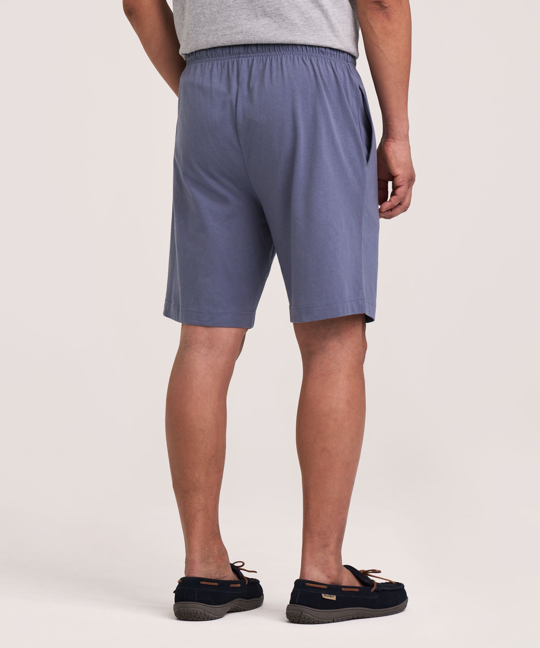 Short de détente de couleur unie pour hommes, Denver Hayes