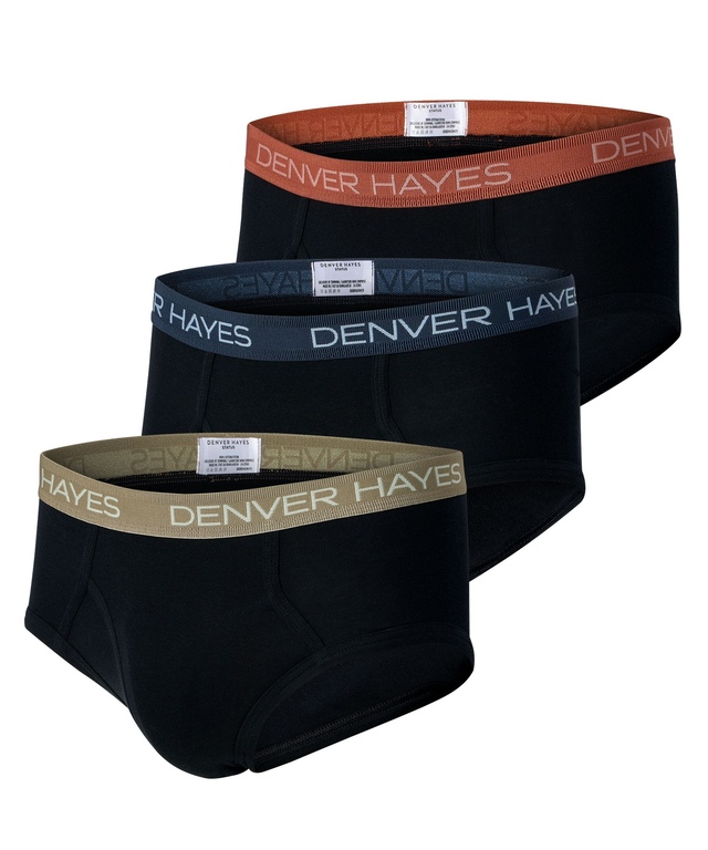 Caleçon de base à taille élastique pour hommes, Status, Denver Hayes, paquet de 3