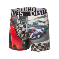 Denver Hayes Men's Fashion Microfibre Photo Real Boxer Brief Front_Angled_Left