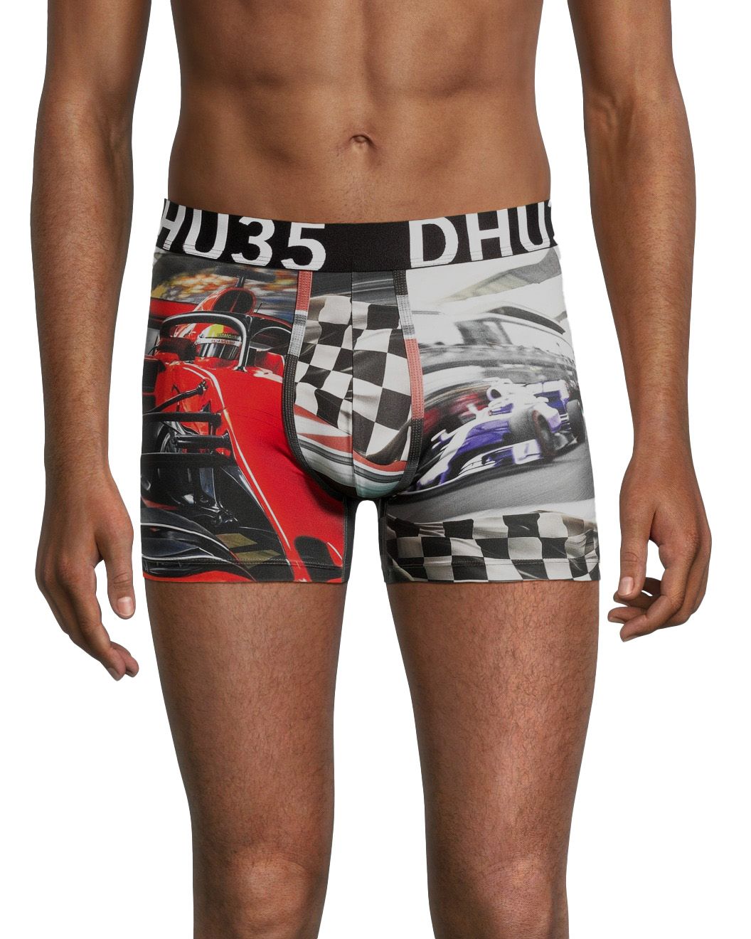 Denver Hayes Men's Fashion Microfibre Photo Real Boxer Brief