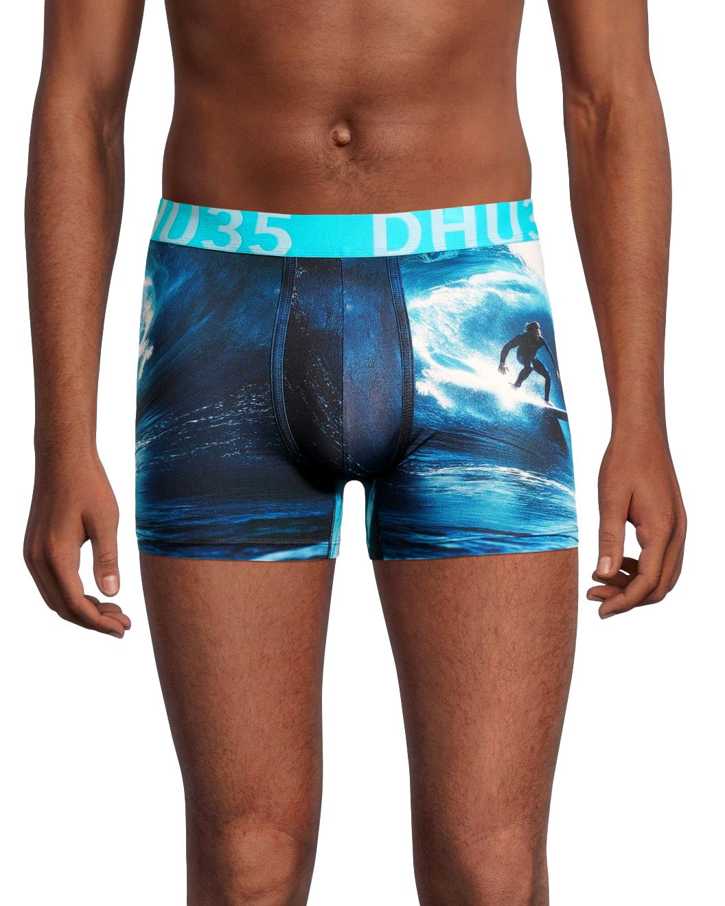 Denver Hayes Men's Fashion Microfibre Photo Real Boxer Brief