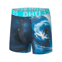 Denver Hayes Men's Fashion Microfibre Photo Real Boxer Brief