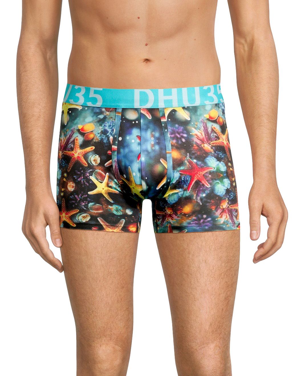 Denver Hayes Men's Fashion Microfibre Photo Real Boxer Brief