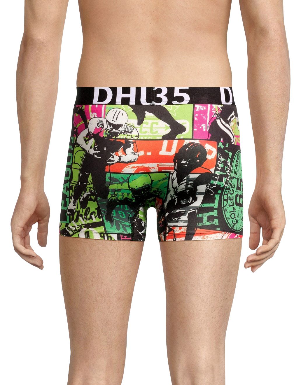Caleçon boxeur en microfibre à imprimé pour hommes, Denver Hayes