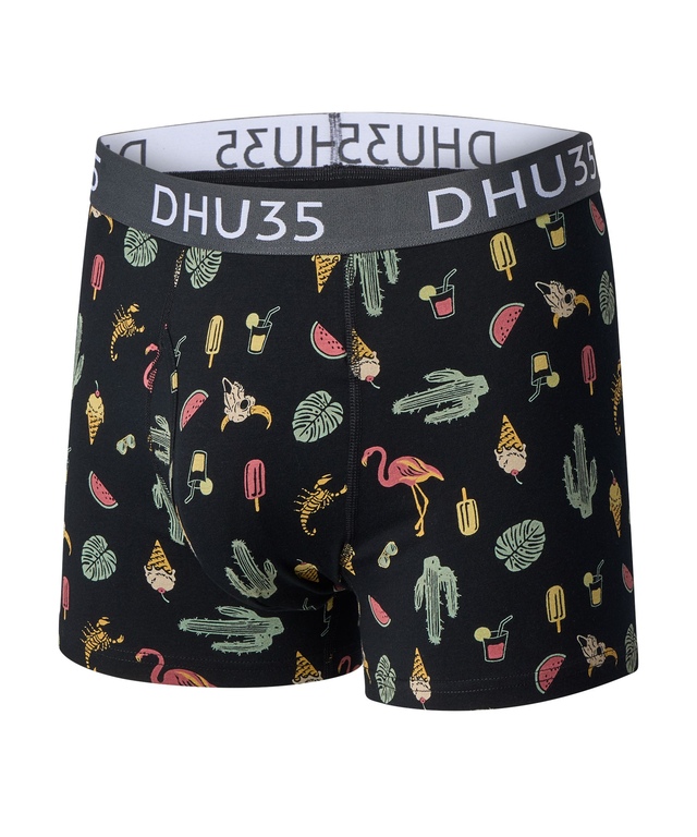 Caleçon boxeur à la mode en coton extensible pour hommes, Denver Hayes