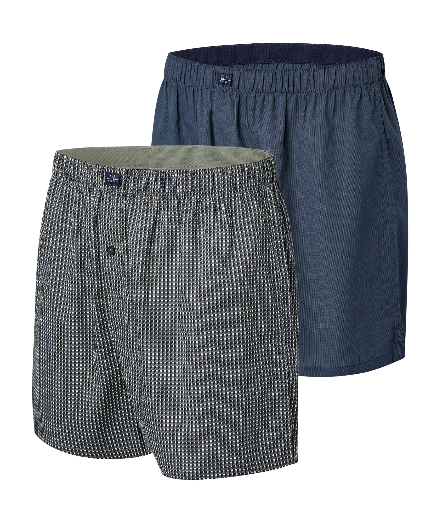 Caleçon boxeur tissé pour hommes, Status, Denver Hayes, paquet de 2
