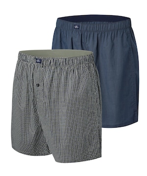 Caleçon boxeur tissé pour hommes, Status, Denver Hayes, paquet de 2