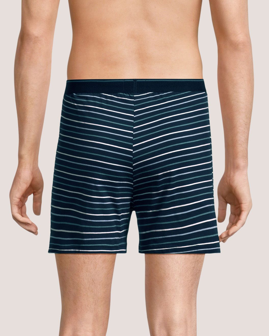 Denver Hayes Men's 3 Pack Yarn Dye Loose Fit Boxers