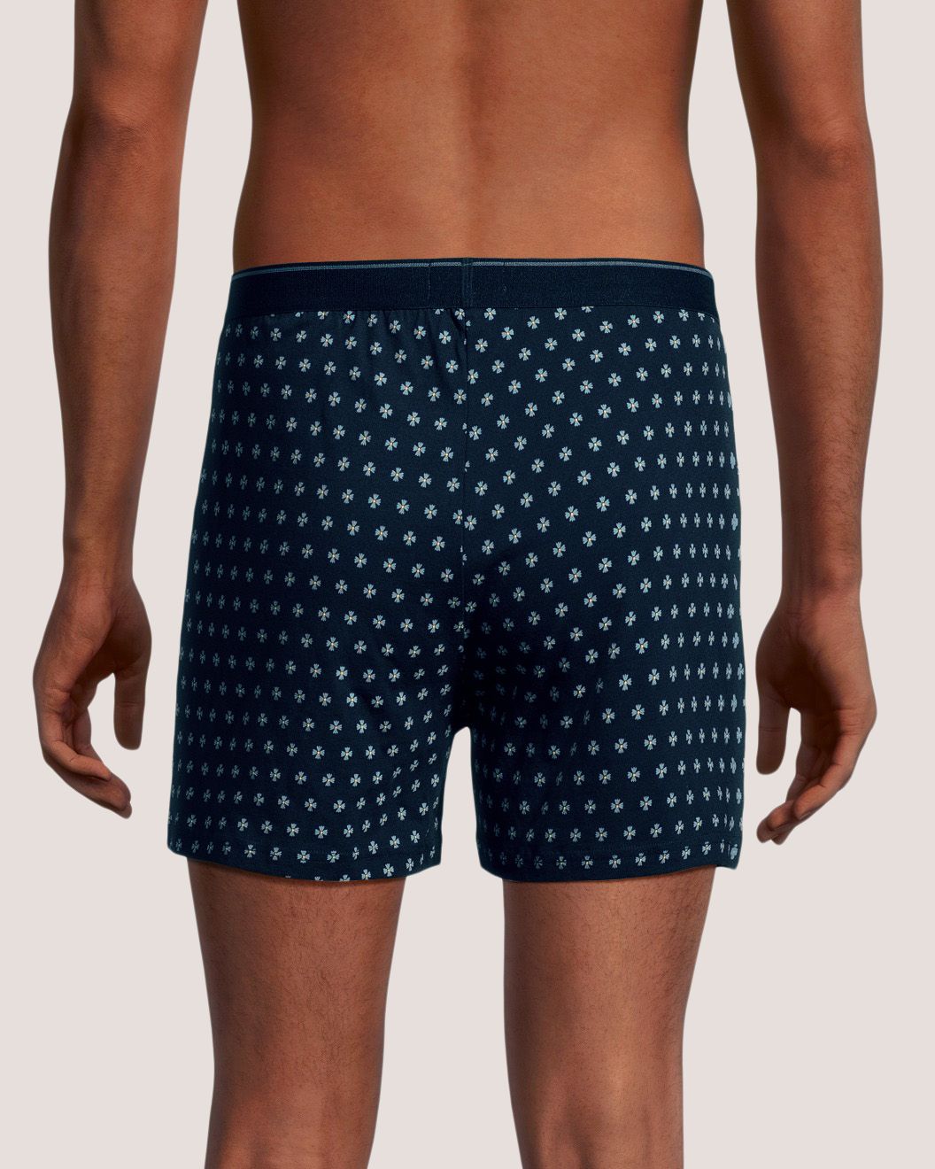 Denver Hayes Men's 3 Pack Yarn Dye Loose Fit Boxers
