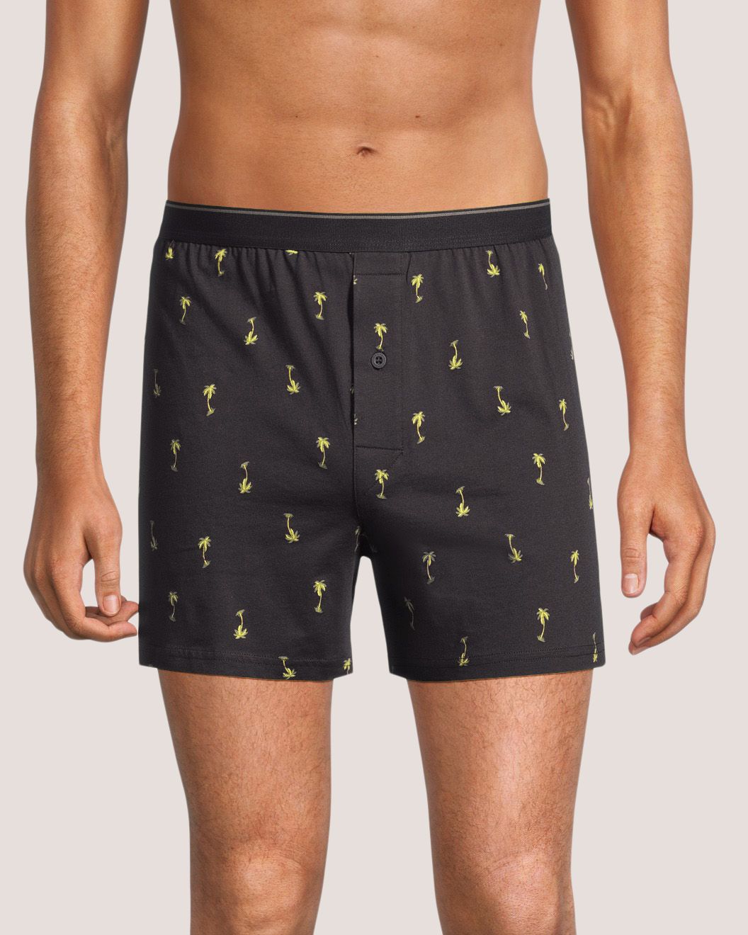 Denver Hayes Men's 3 Pack Yarn Dye Loose Fit Boxers