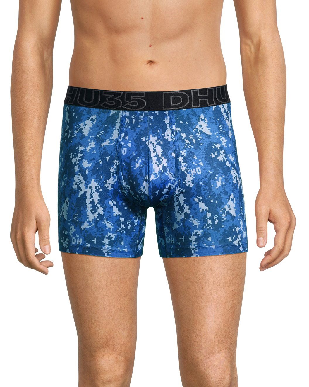 Caleçon boxeur mode en microfibre pressé à chaud pour hommes, Denver Hayes, paquet de 3