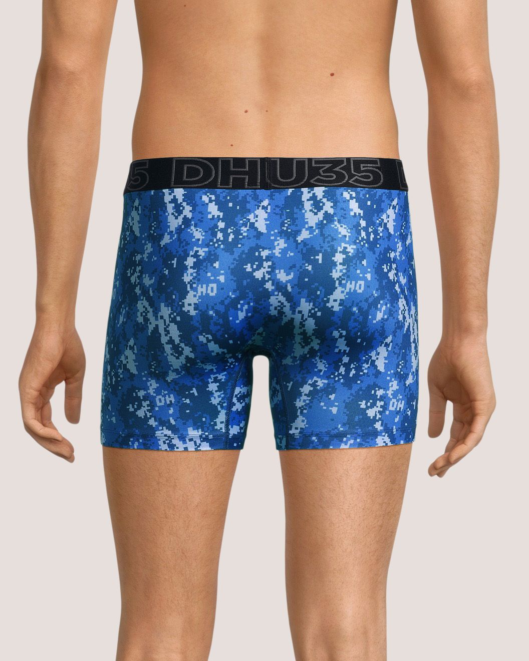 Caleçon boxeur mode en microfibre pressé à chaud pour hommes, Denver Hayes, paquet de 3