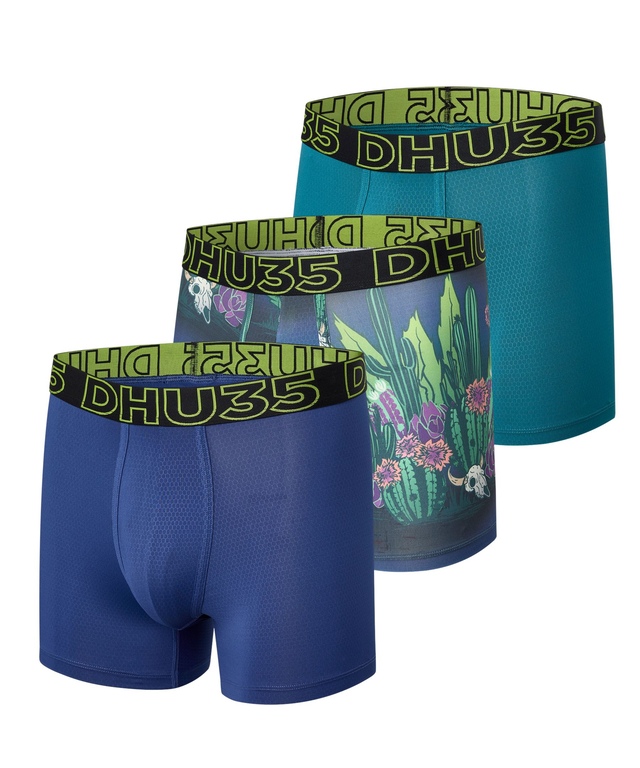 Caleçon mode à motif pressé à chaud pour hommes, Denver Hayes, paquet de 3