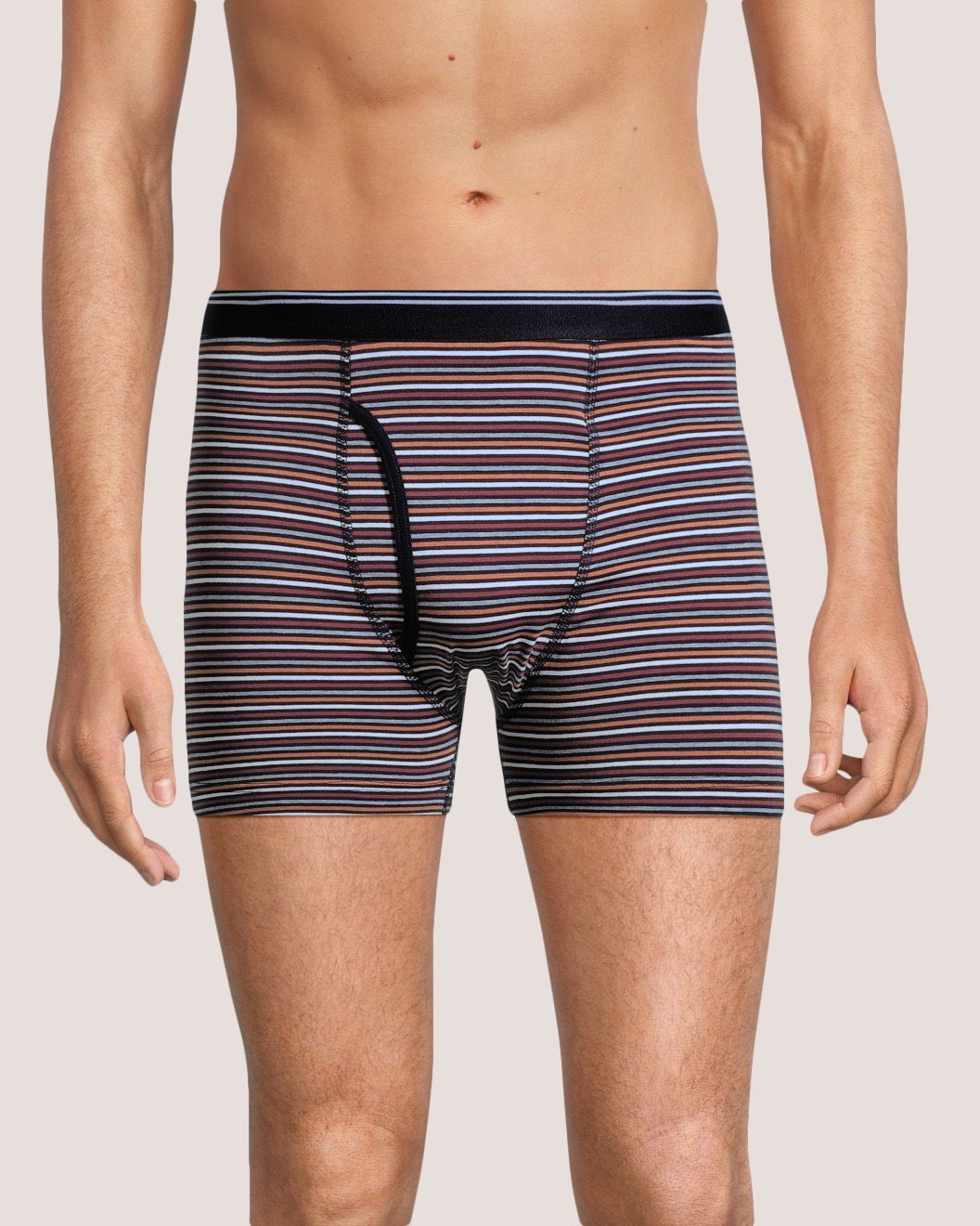 Caleçon boxeur teint en fil pour hommes, Status, Denver Hayes, paquet de 3