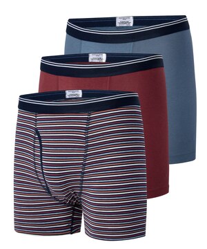 Caleçon boxeur teint en fil pour hommes, Status, Denver Hayes, paquet de 3