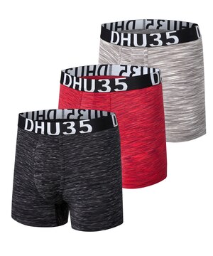 Caleçon boxeur en microfibre pour hommes, Denver Hayes, paquet de 3