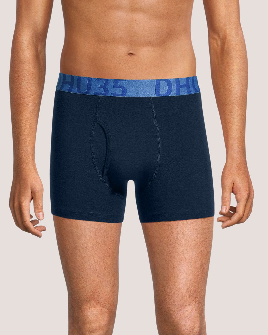 Denver Hayes Men's Fashion Cotton Stretch 3 Pack Elastic Boxer Briefs