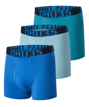 Caleçon boxeur à la mode extensible en coton pour hommes, Denver Hayes, paquet de 3