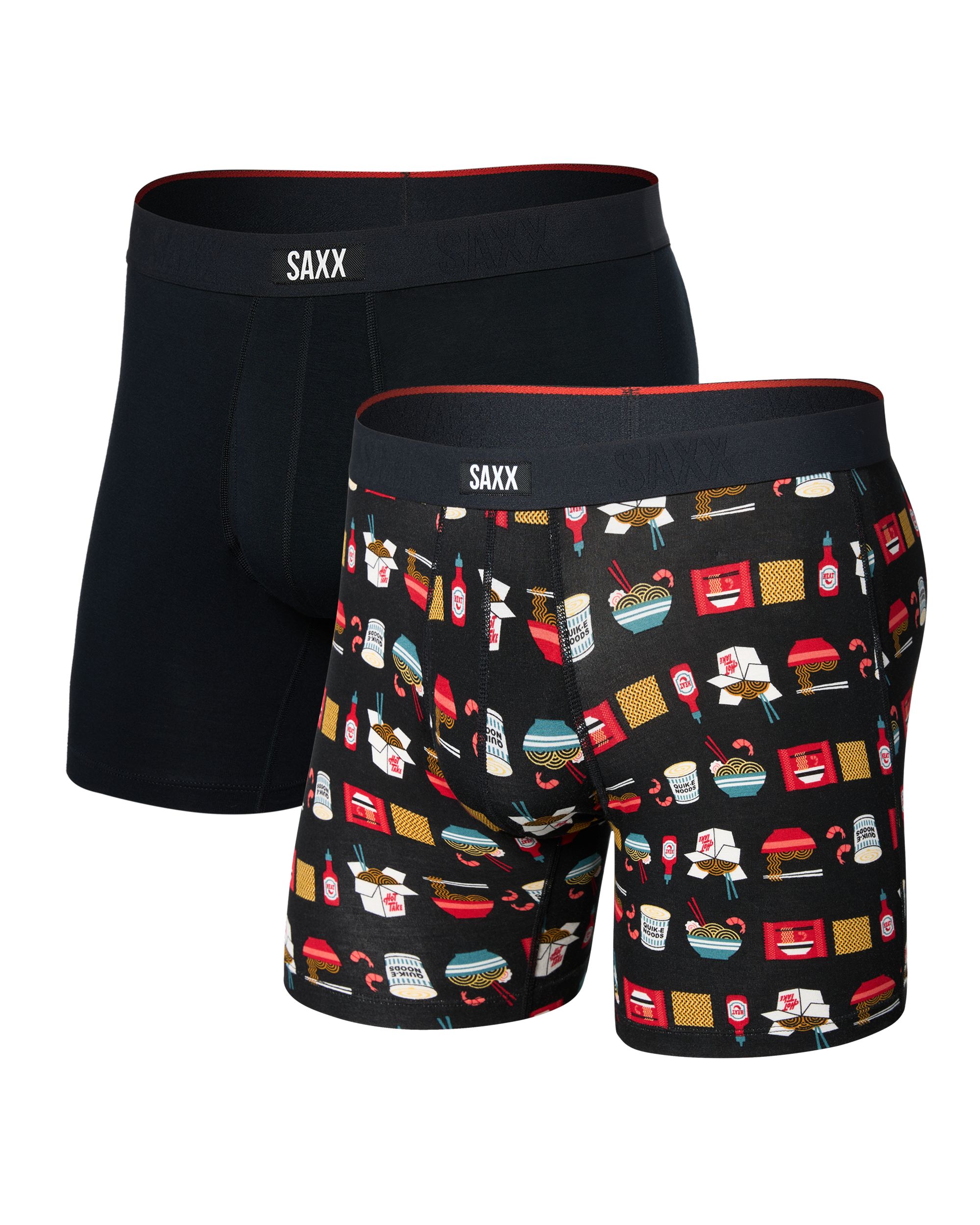Caleçon boxeur pour hommes, Vibe Xtra, SAXX, paquet de 2