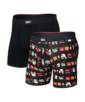 SAXX Men's 2 PackVibe Xtra Boxer Briefs