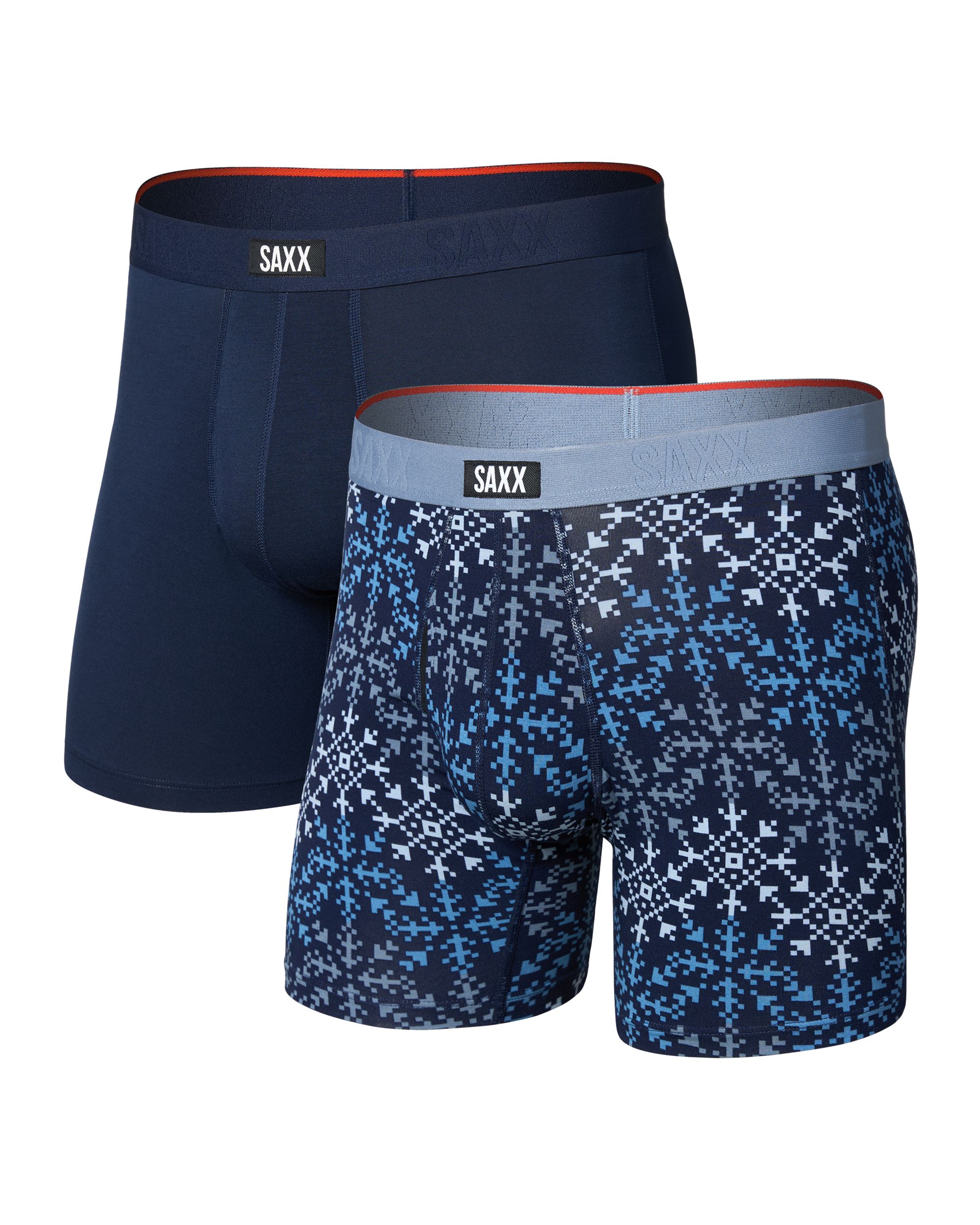 SAXX Men's 2 Pack Vibe Xtra Boxer Briefs