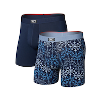 SAXX Men's 2 Pack Vibe Xtra Boxer Briefs
