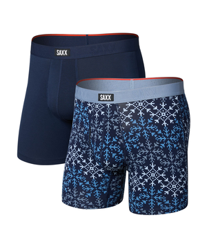 Caleçon boxeur pour hommes, Vibe Xtra, SAXX, paquet de 2