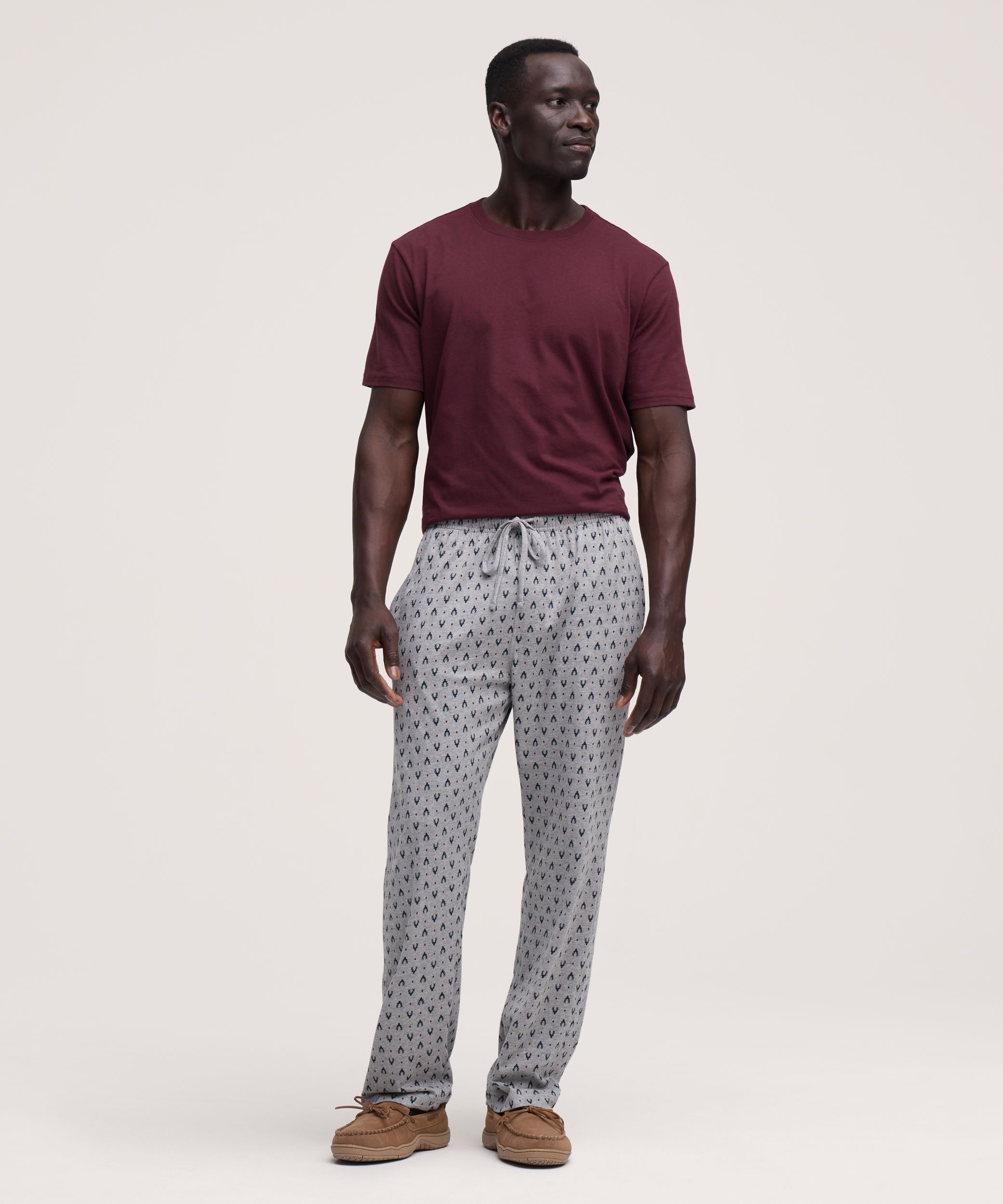 Pantalon de détente en jersey à imprimé pour hommes, Denver Hayes
