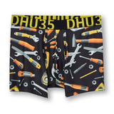 Denver Hayes Men's Microfibre Print Boxer Briefs Front_Flat