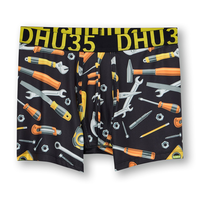 Denver Hayes Men's Microfibre Print Boxer Briefs