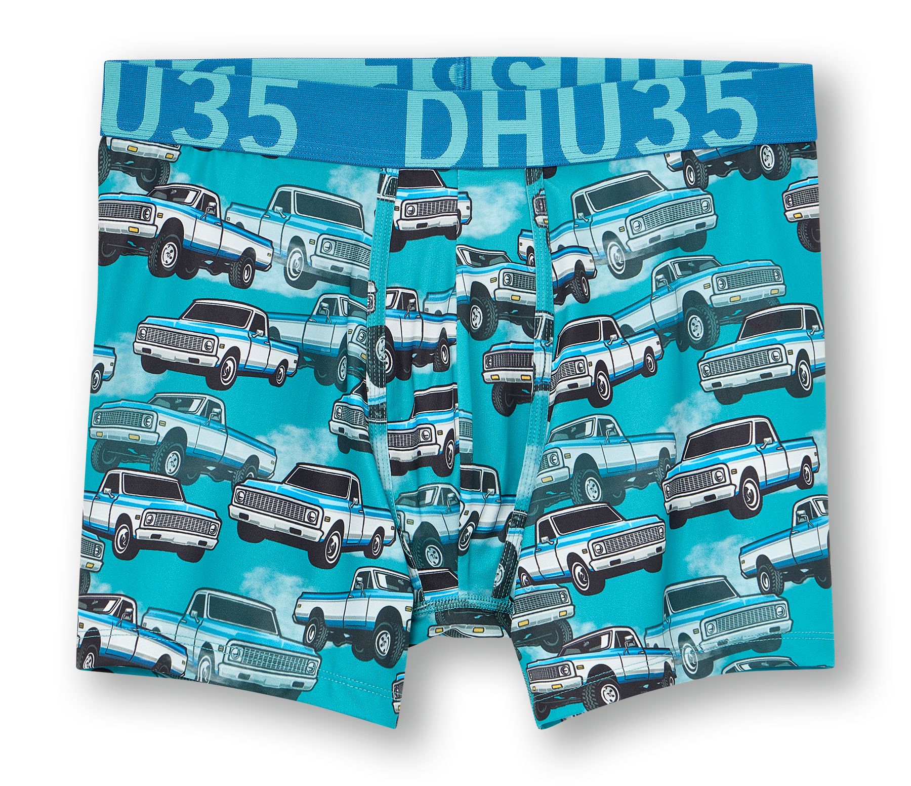 Denver Hayes Men's Microfibre Print Boxer Briefs