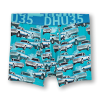 Denver Hayes Men's Microfibre Print Boxer Briefs
