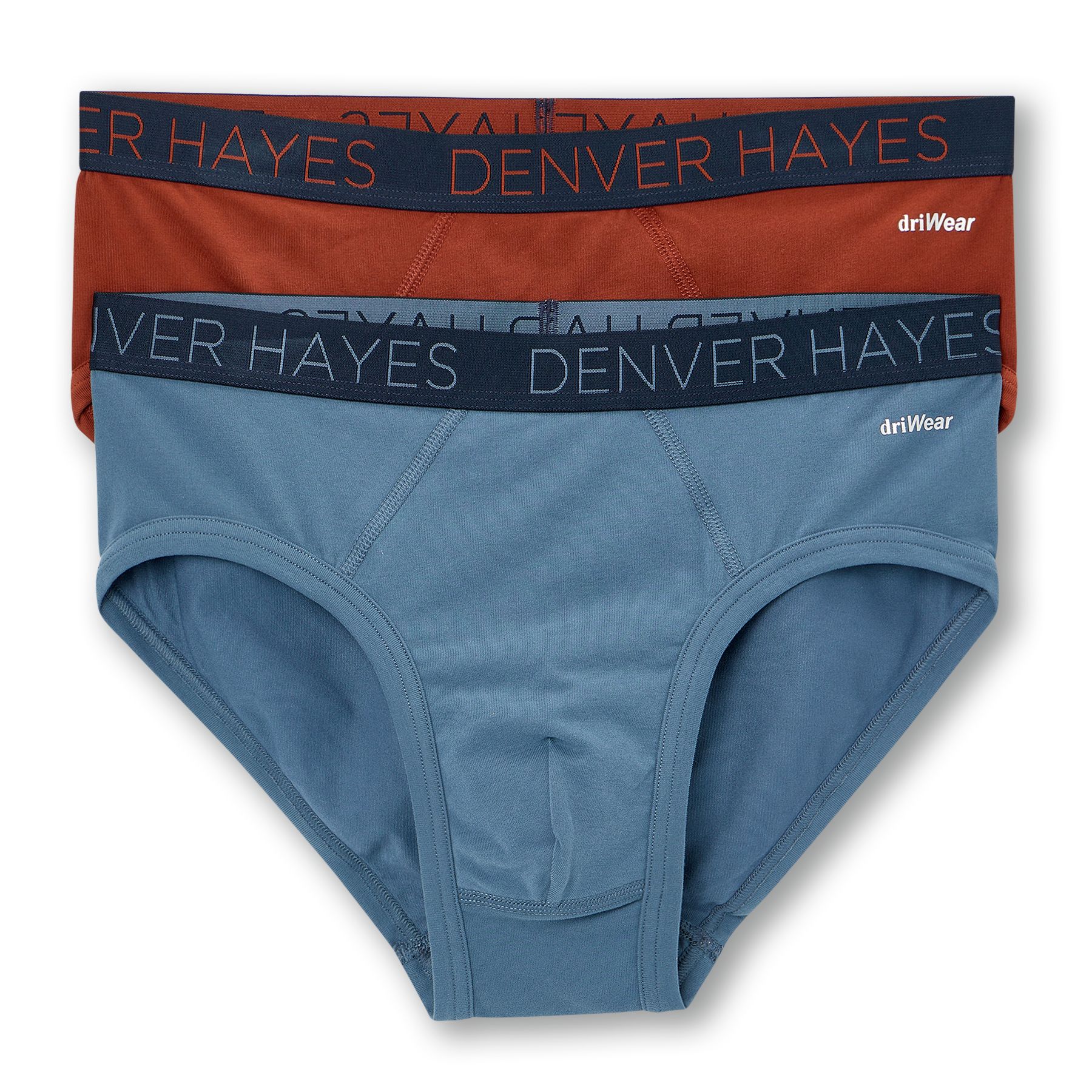 Denver Hayes Men's 2 Pack Driwear Sport Brief