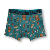Denver Hayes Men's Yarn Dye Loose Fit Boxers 3pk