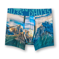 Denver Hayes Men's Microfibre Photo Real Boxer Briefs