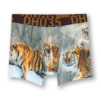 Caleçon boxeur en microfibre à imprimé photoréaliste pour hommes, Denver Hayes