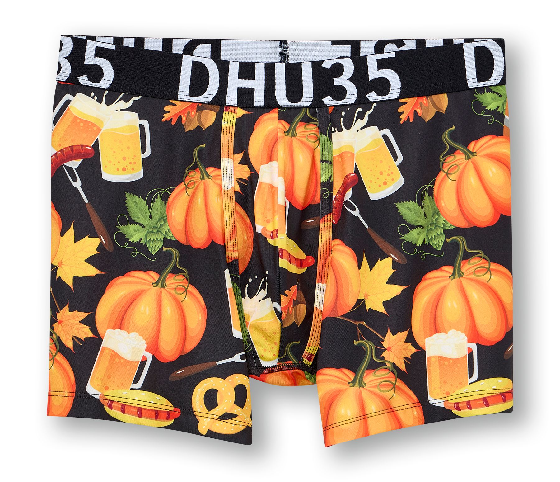 Denver Hayes Men's Microfibre Print Boxer Briefs