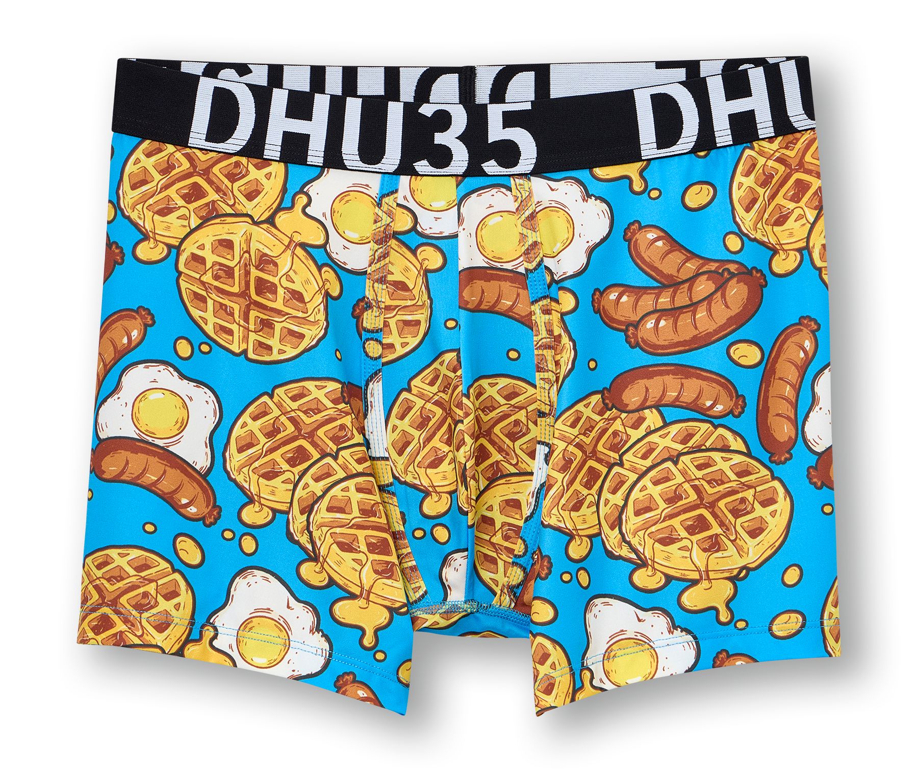 Denver Hayes Men's Microfibre Print Boxer Briefs