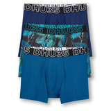 Denver Hayes Men's Microfibre Heat Press Boxer Briefs 3pk Front_Flat
